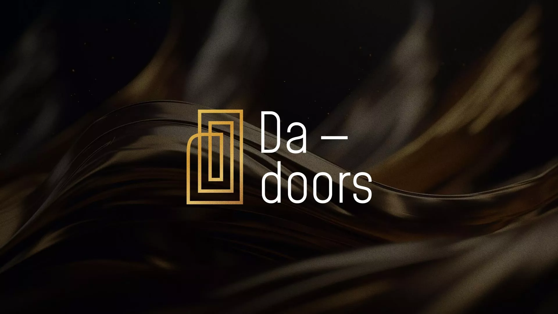 Разработка логотипа для компании «DA-DOORS» в Москве
